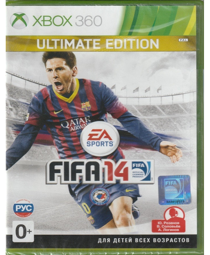 игра FIFA 14 Ultimate Edition Русская Версия (Xbox 360)