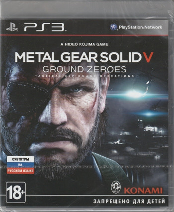 игра Metal Gear Solid V Ground Zeroes Русская Версия (PS3)