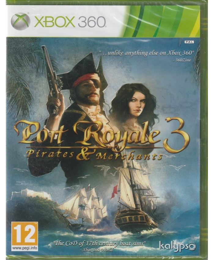 игра Port Royale 3 Pirates and Merchants (Xbox 360)