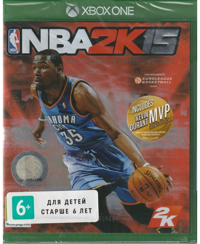 игра NBA 2K15 (Xbox One)