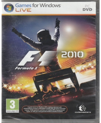 игра Formula One F1 2010 Русская Версия Box (PC)