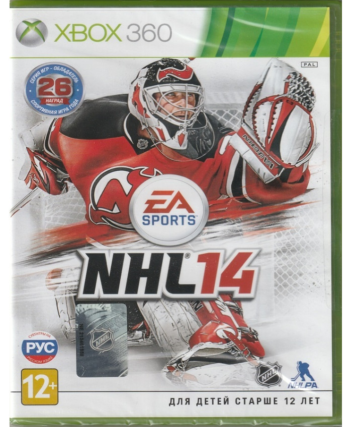 игра NHL 14 (Xbox 360, русские субтитры)