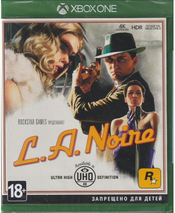 игра L.A.Noire Xbox One (Русская обложка)