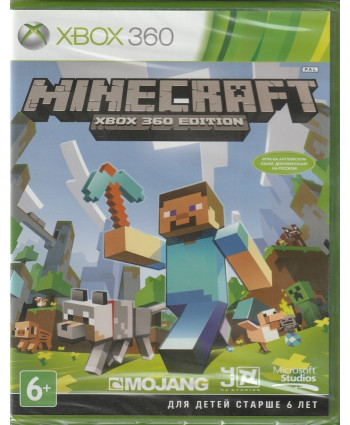 Minecraft Xbox 360 Edition (Xbox 360, Английский язык)