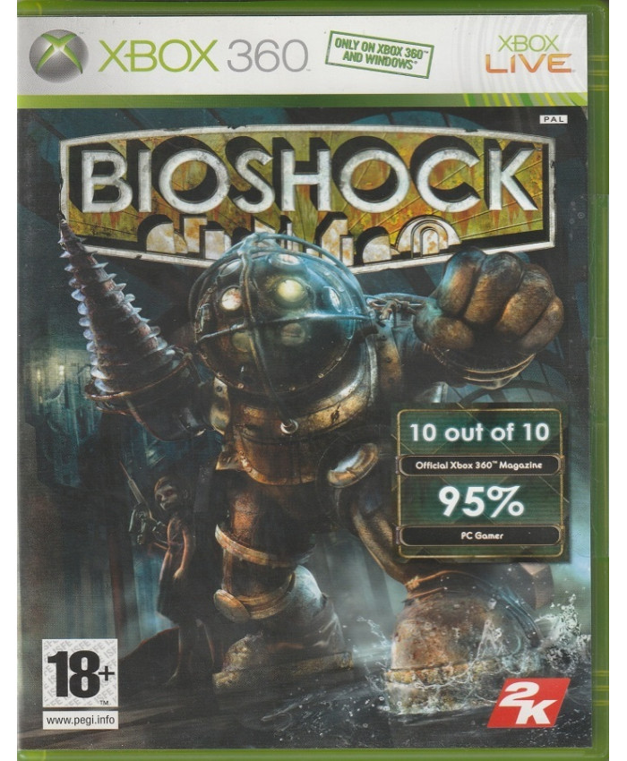 игра BioShock (Xbox 360, Английский язык)