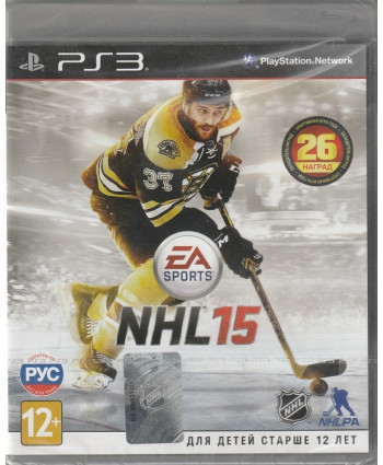 игра NHL 15 (PlayStation 3, Русские субтитры)