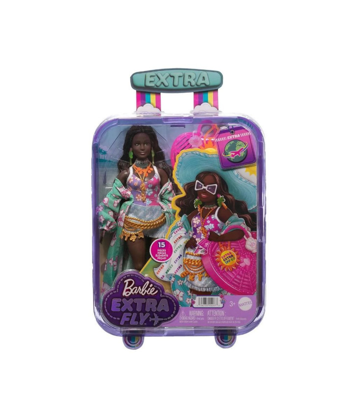 Кукла Barbie Extra Fly Барби в пляжной одежде HPB14