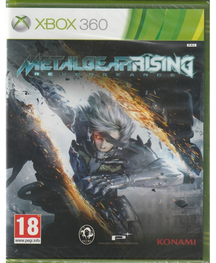 игра Metal Gear Rising Revengeance (Xbox 360, Английский язык)