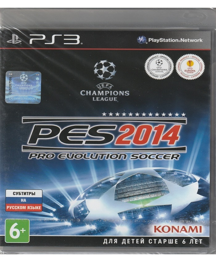 Игра PES 2014 Pro Evolution Soccer (PS3, рус.)