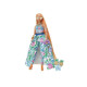 Кукла Barbie Экстра в синем платье HHN14