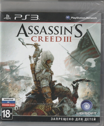 игра Assassins Creed III Русская версия (PS3)