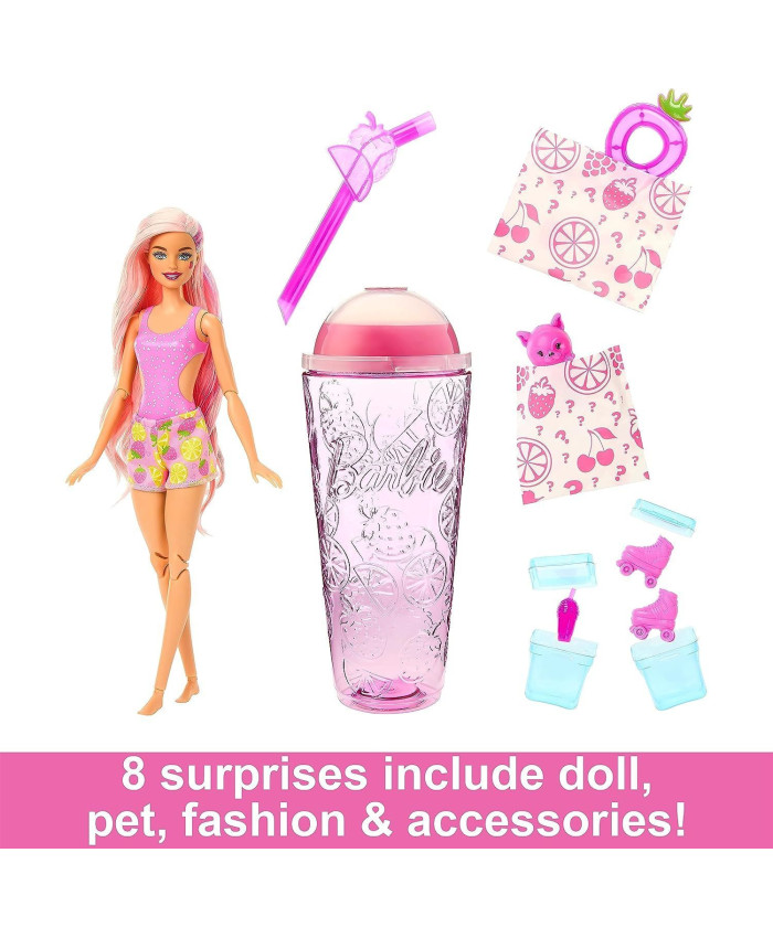 Барби Поп Ревил Фрут Клубничный лимонад Barbie Pop Reveal Fruit Strawberry Lemonade