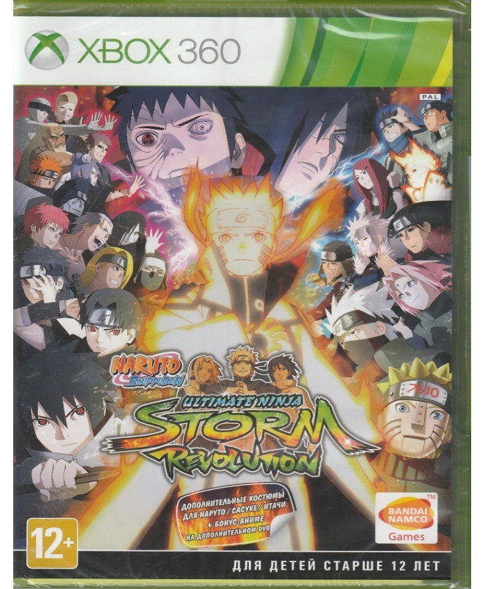 игра Naruto Shippuden: Ultimate Ninja Storm Revolution. Русская Версия (Xbox 360)