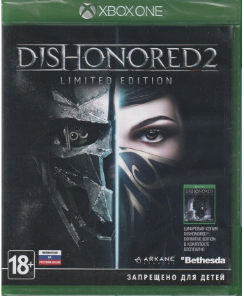 игра Dishonored 2 Limited Edition Xbox One (Русская обложка)