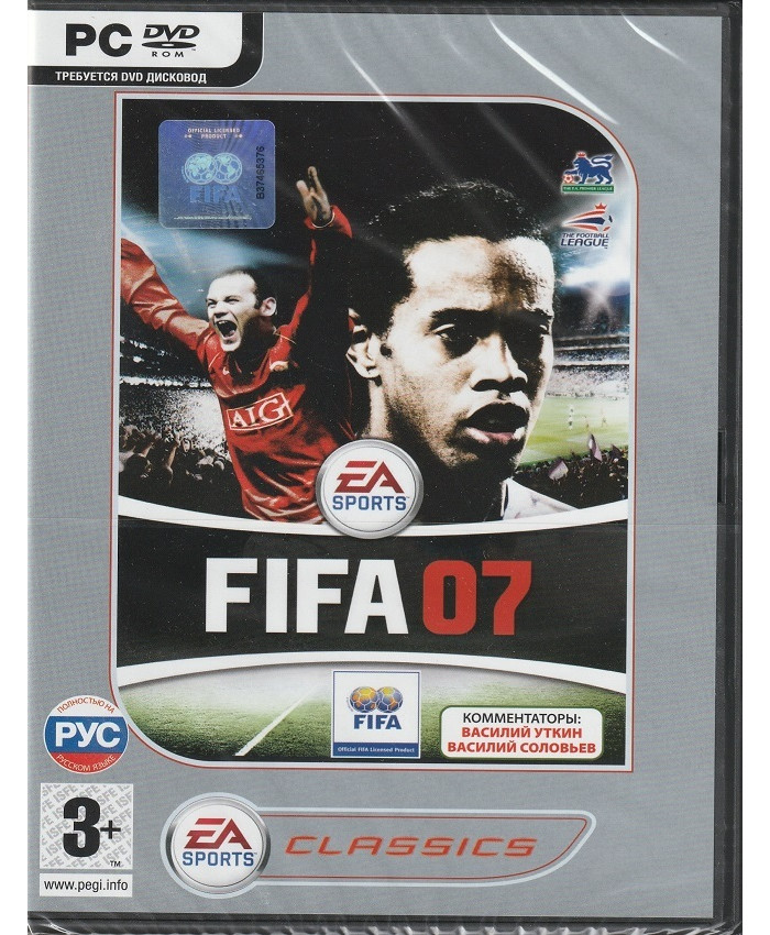 игра FIFA 07 Русская версия Box (PC)