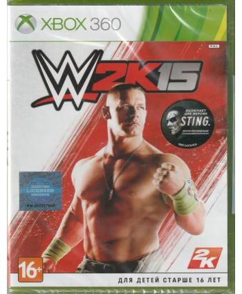 игра WWE 2K15 (Xbox 360, Английский язык)