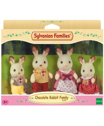 Набор фигурок Sylvanian Families Семья Шоколадных кроликов 4150
