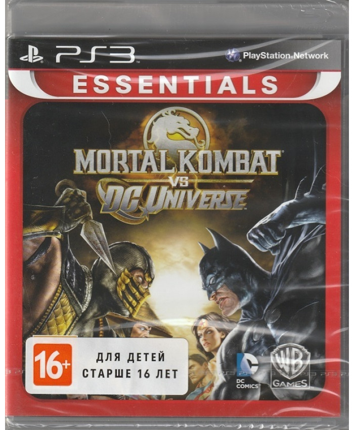 игра Mortal Kombat vs. DC Universe (PS3)