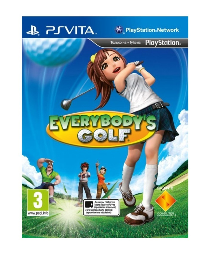Игра Everybody's Golf (PS Vita, Английская версия)