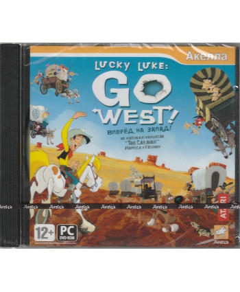 игра Lucky Luke. Go West. Вперед на Запад Русская версия Jewel (PC)