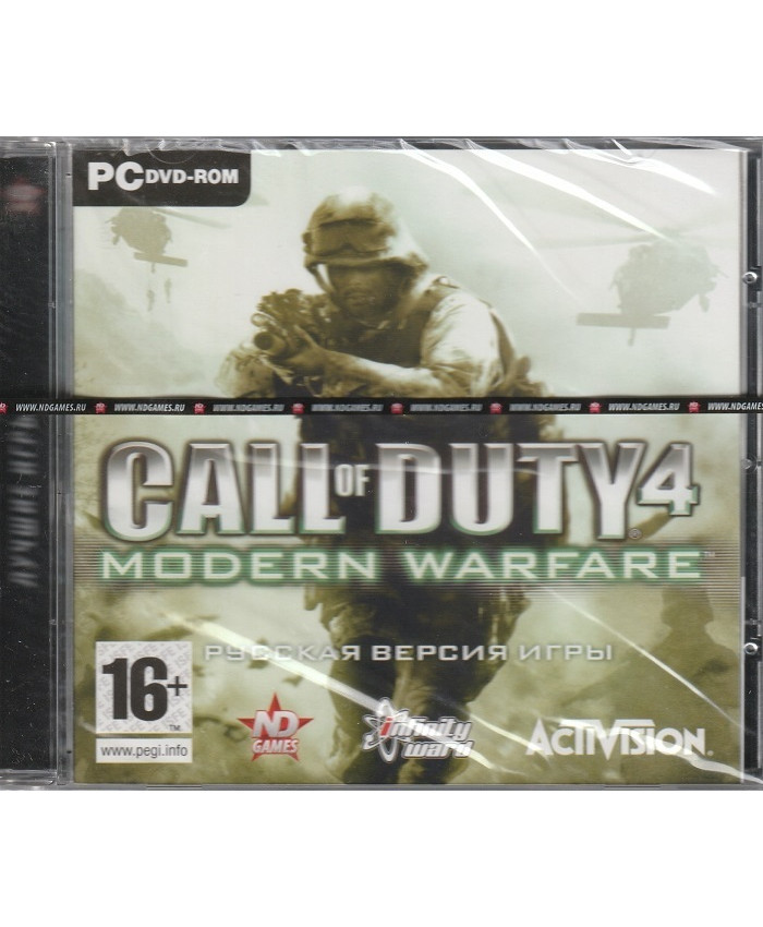 игра Call of Duty 4: Modern Warfare Русская версия Jewel (PC)