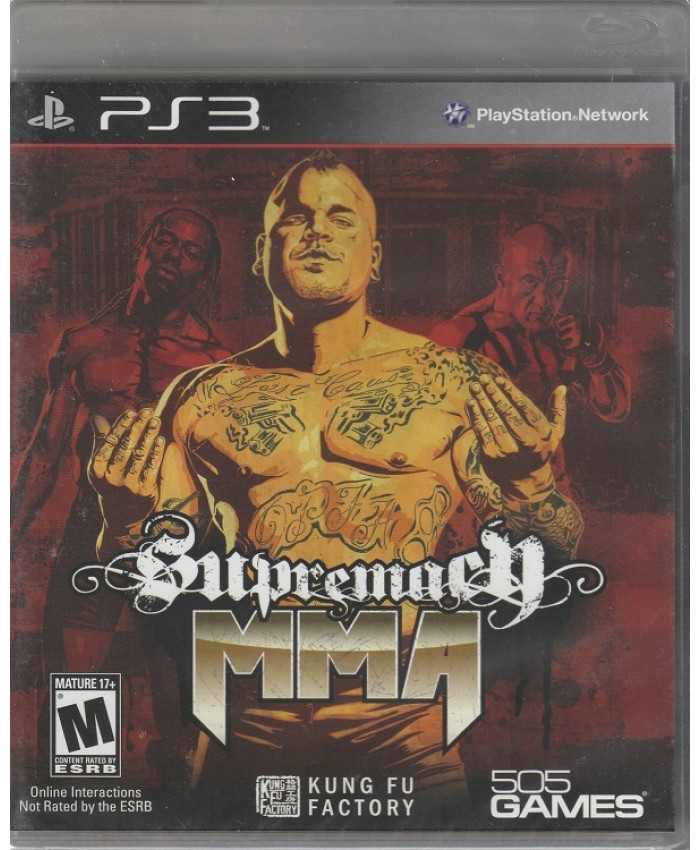 игра Supremacy MMA (PS3)