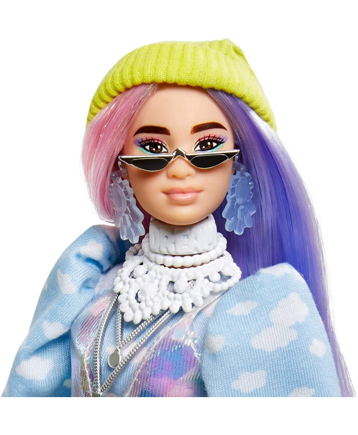 Кукла Barbie Extra коллекционная в шапочке