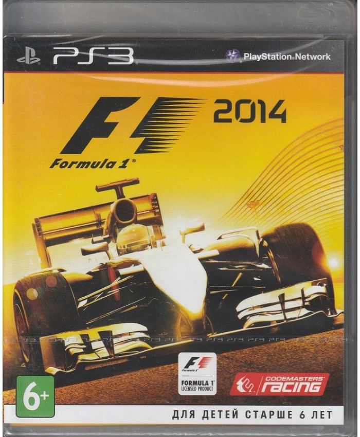 Formula One F1 2014 (PS3) Русская обложка