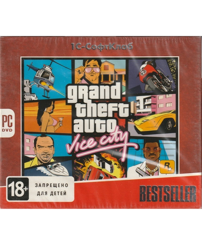 игра Grand Theft Auto: Vice City Русская версия Jewel (PC)