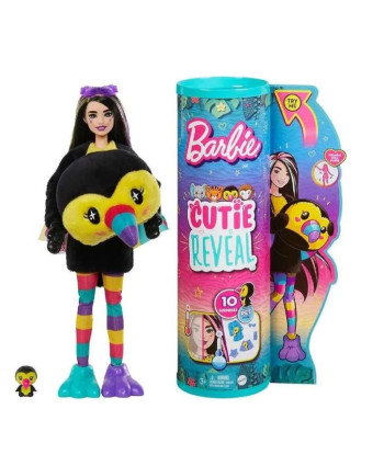 Кукла Barbie Cutie Reveal Милашка-проявляшка Тукан HKR00