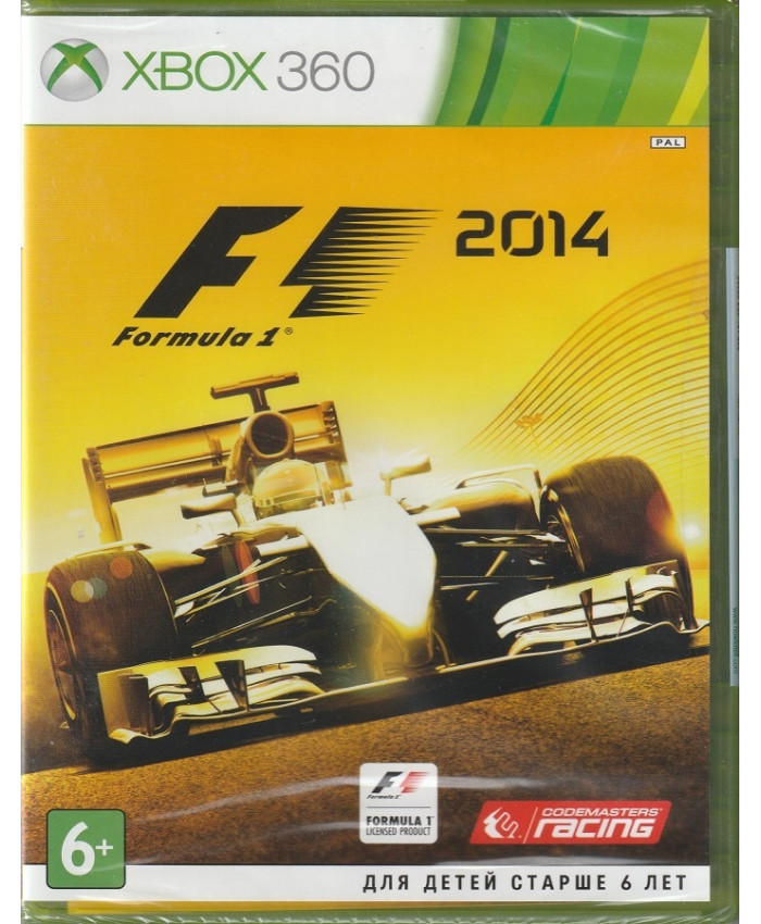 игра Formula One F1 2014 (Xbox 360/Xbox One)