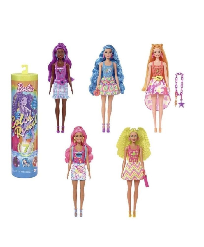 Кукла Barbie Неоновая серия в непрозрачной упаковке HCC67