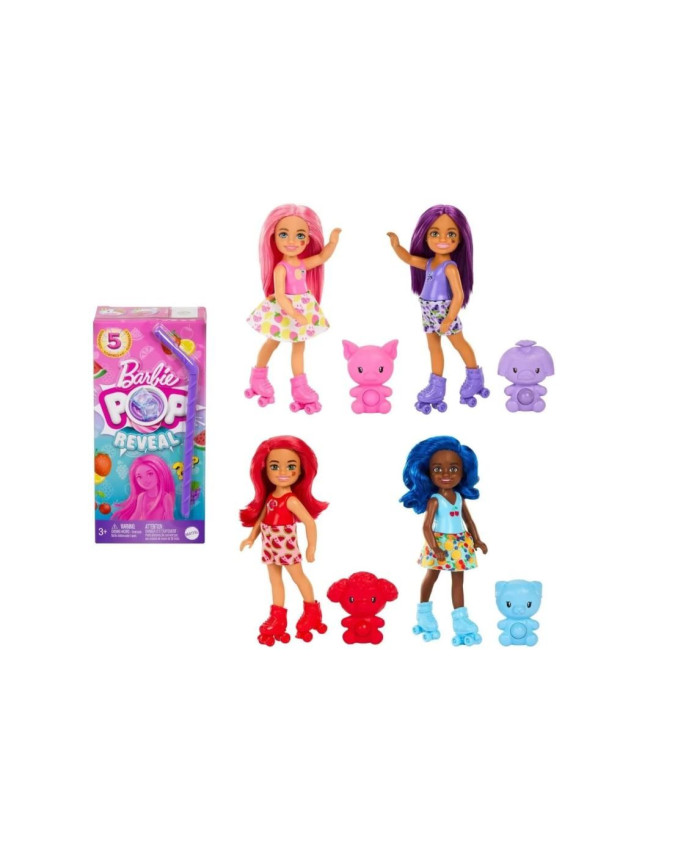 Кукла Barbie Pop! Reveal Mini Chelsea Fruit Series Sortiment Челси HRK58
