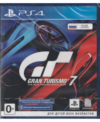 игра Gran Turismo 7 PS4 (Русская обложка)