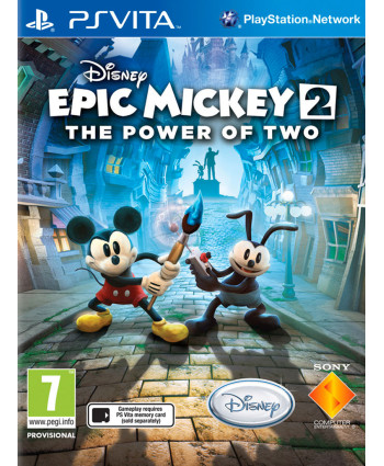 Игра Disney Epic Mickey 2: The Power of Two (PS Vita Язык: Русский)