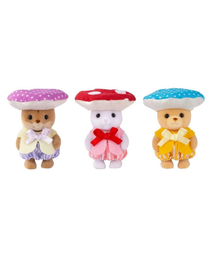 Набор Sylvanian Families Малыши в костюмчиках грибочков 2070