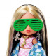 Кукла Barbie Экстра Minis в клетчатом жакете HGP64