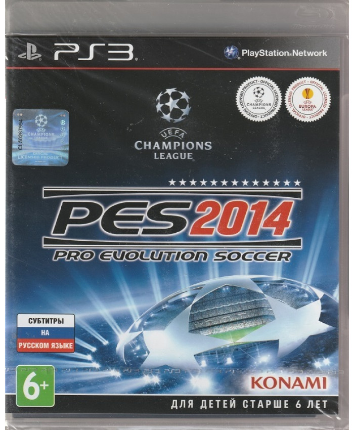 Pro Evolution Soccer 2014 Русская версия (PS3)