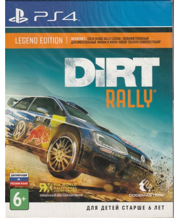 игра Dirt Rally Legend Edition (PlayStation4, русская версия)