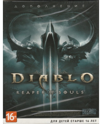 игра Diablo III Reaper of Souls Русская Версия (дополнение) Box (PC)