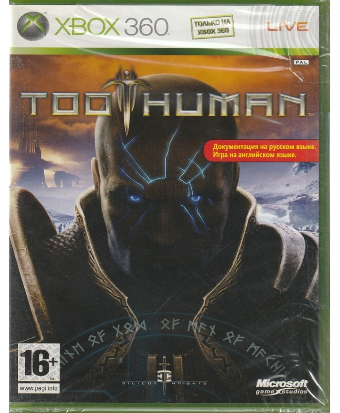 игра Too Human (XBox360,Xbox One, Английская версия)