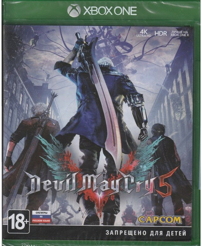 Devil May Cry 5 Xbox One Русские субтитры