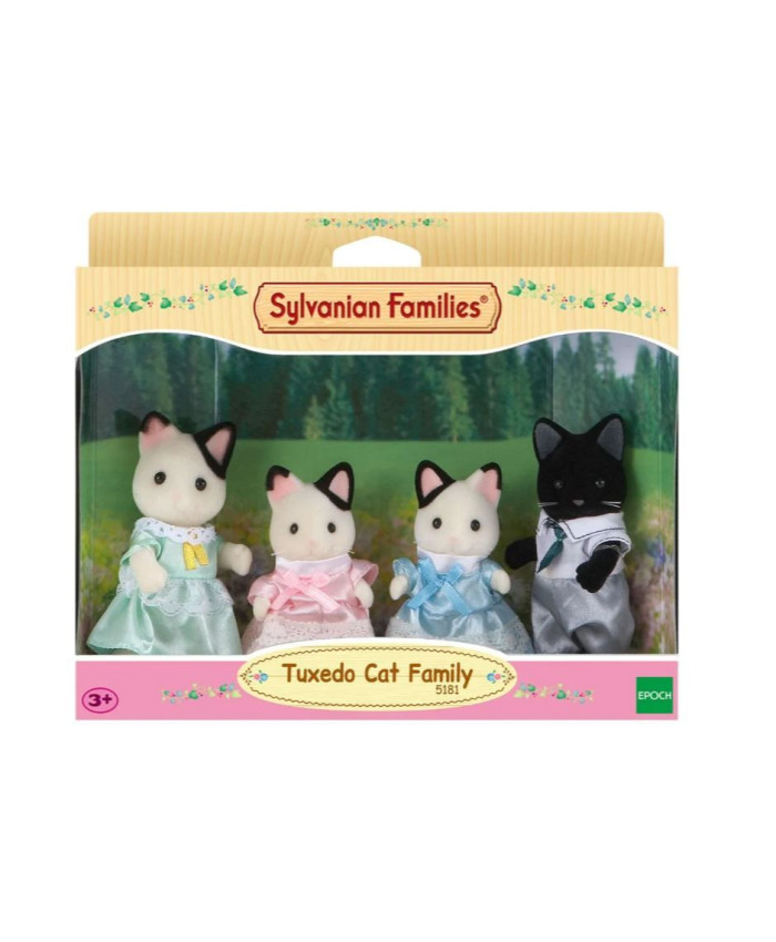 Набор Sylvanian Families Черно-белых котов 5181