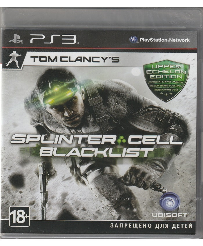 игра Tom Clancy's Splinter Cell Blacklist Upper Echelon Edition Русская версия (PS3)