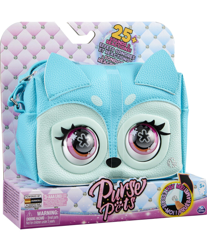 Интерактивная игрушка Сумочка-питомец Purse pets Лиса 6062978