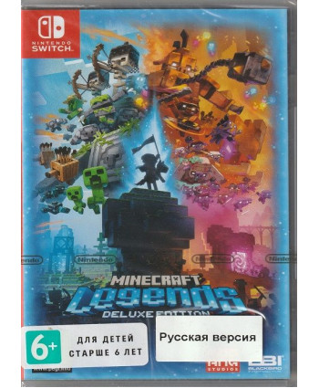 игра Minecraft Legends Deluxe Edition (Switch) Русская версия