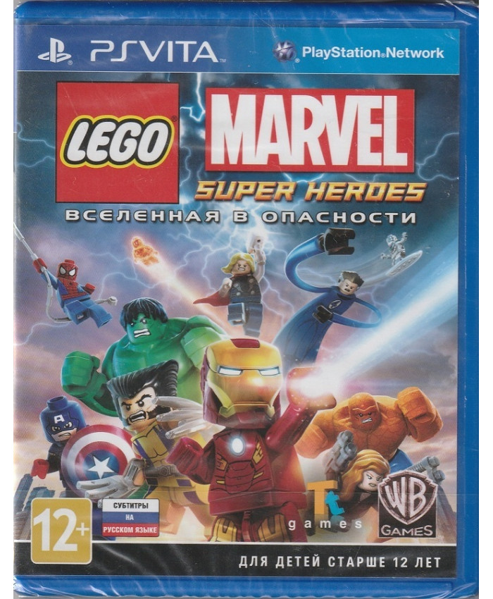Игра LEGO Marvel Super Heroes (PS Vita, Русские субтитры)