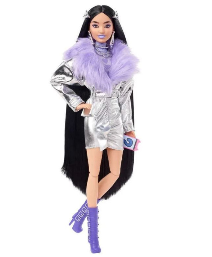 Кукла Barbie Экстра с черными волосами HHN07