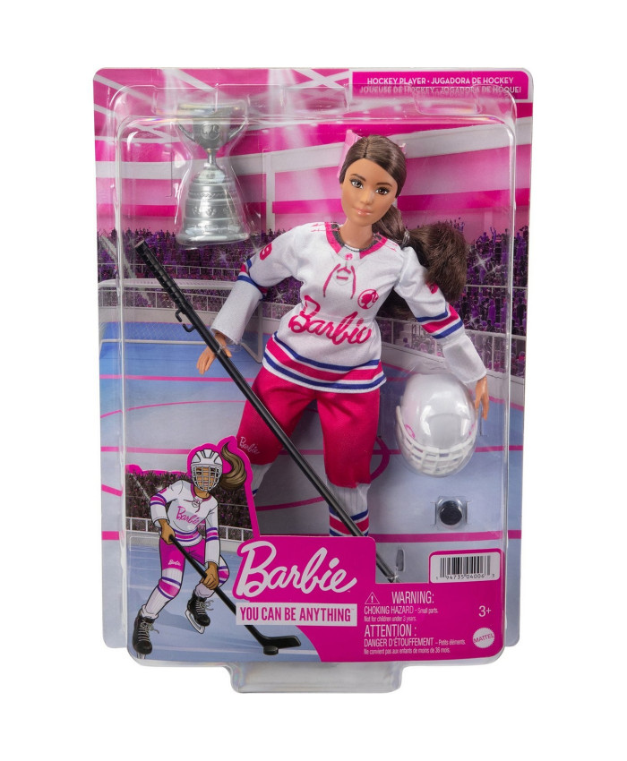 Кукла Barbie Зимние виды спорта Хоккеист HFG74