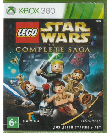 игра LEGO Star Wars The Complete Saga (Xbox 360)